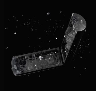 Мастурбатор с интенсивным рельефом - Tenga Flip Hole Black